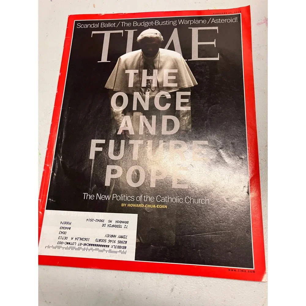 Fortune & TIME Magazines Pope Francis Holy Reformer Benedict‎ XVI 2013 2014 Set